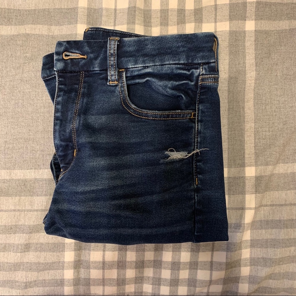 Ripped jeans - Dark wash